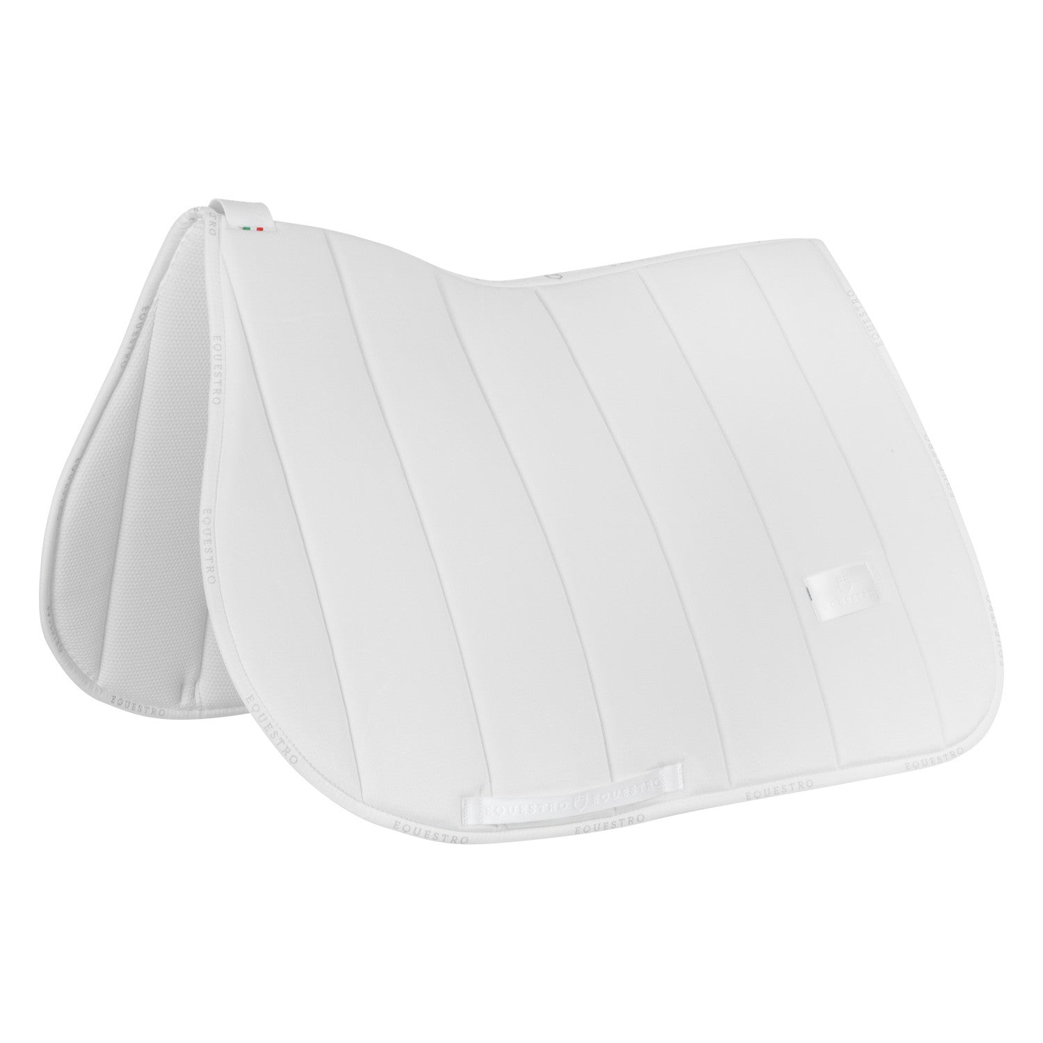 Jumping saddle pad Louvre technical fabric.