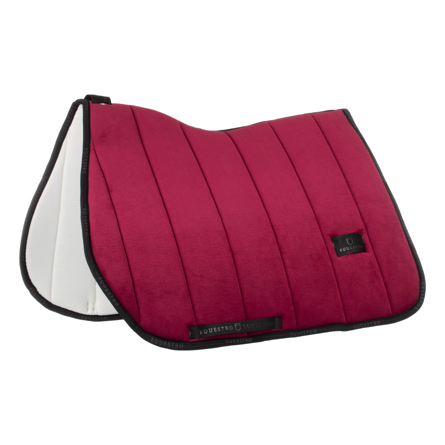 Jumping saddle pad Louvre technical fabric.