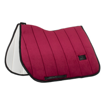 Jumping saddle pad Louvre technical fabric.