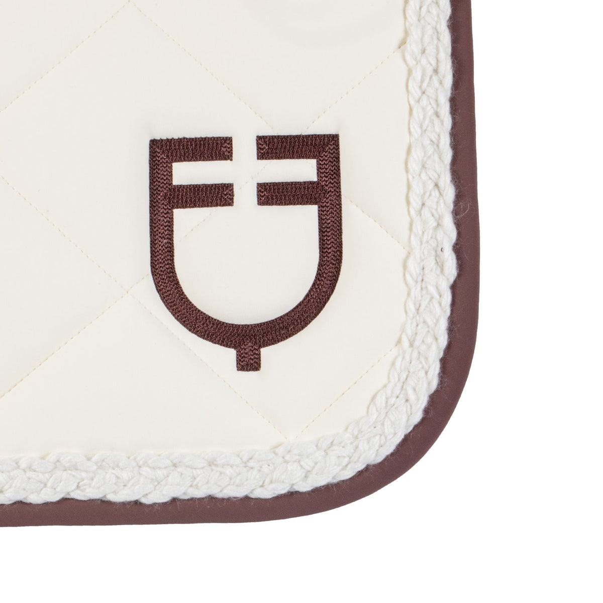 Equestro Braided Cord Jumping Saddle Pad