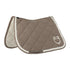 Braided cord jumping saddle pad.