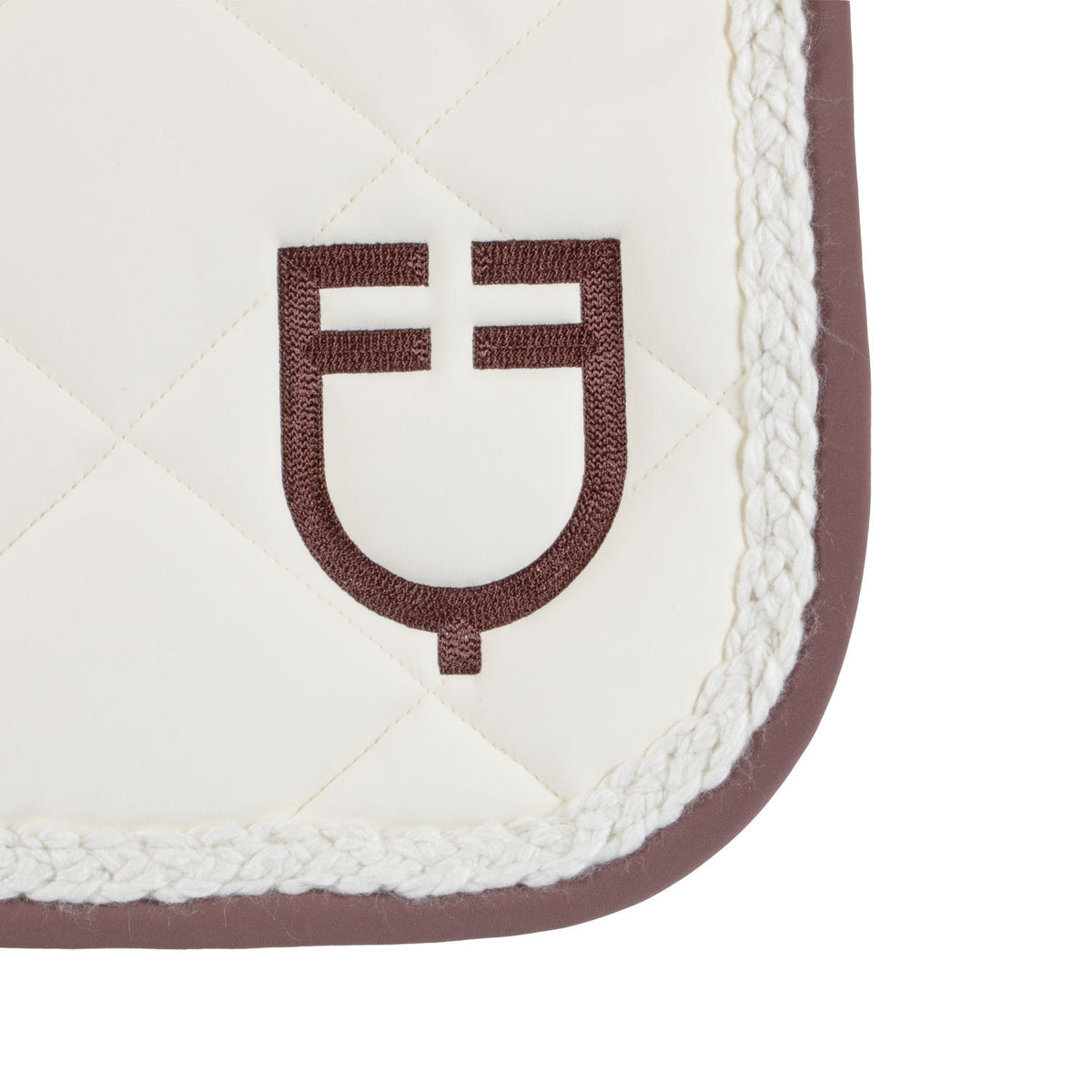 Equestro Braided Cord Dressage Saddle Pad