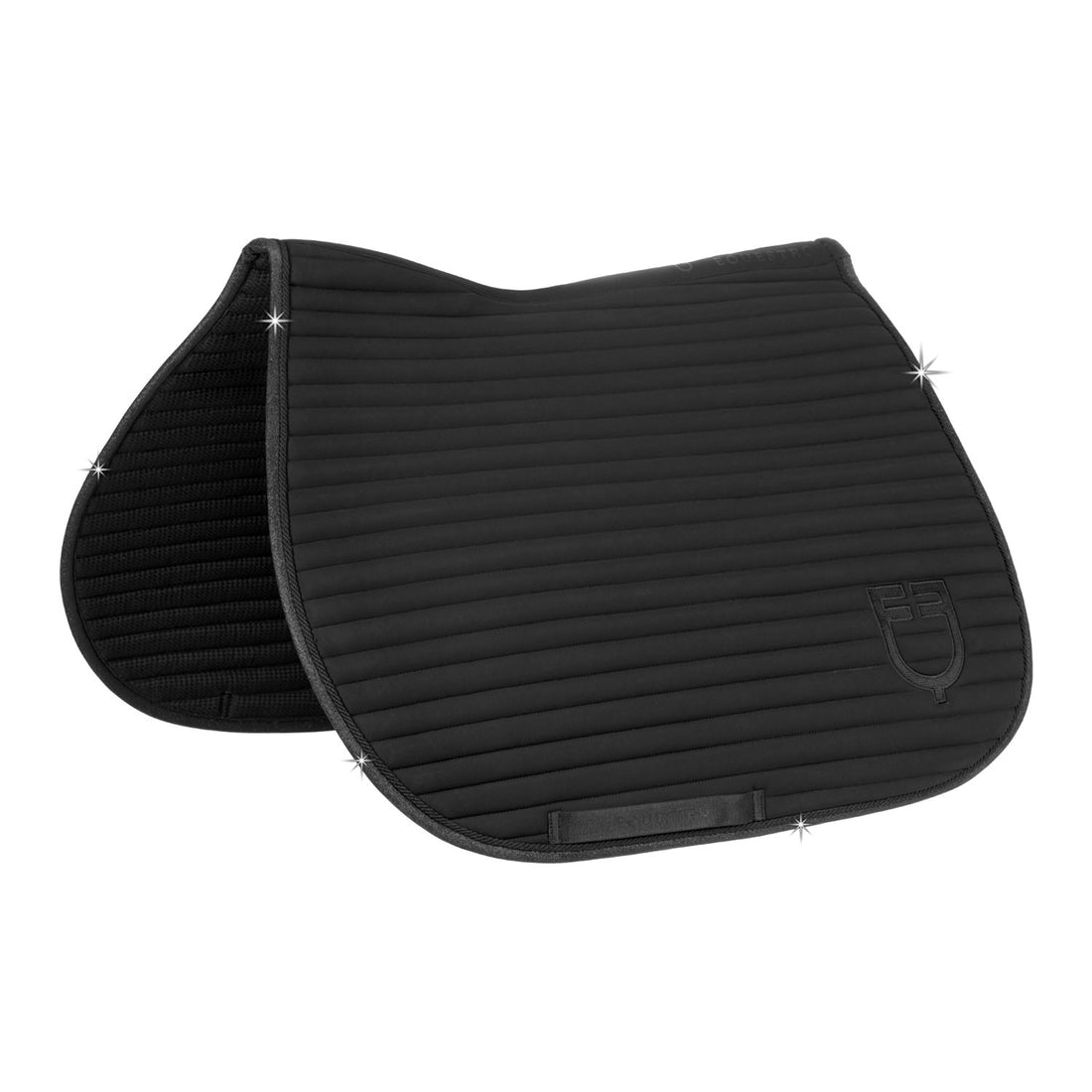 Universe Stripe jumping saddle pad.