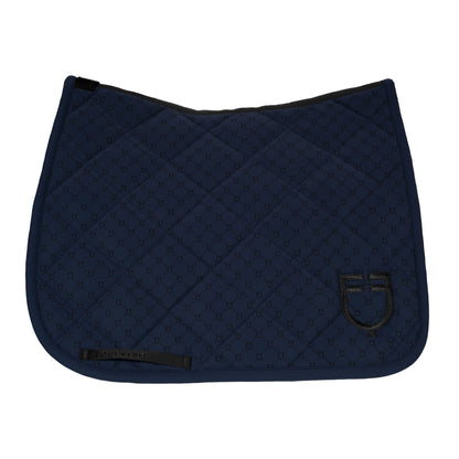 Equestro Dressage Saddle Pad With Monogram Print