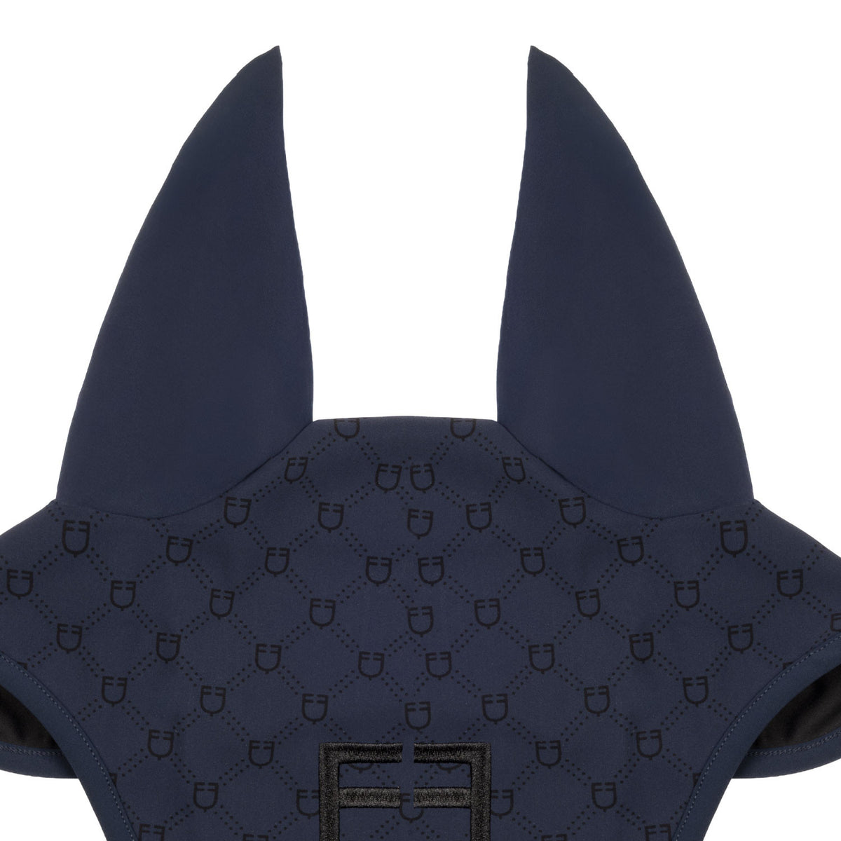Equestro Fly Veil With Monogram Print