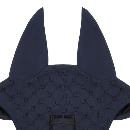 Equestro Fly Veil With Monogram Print