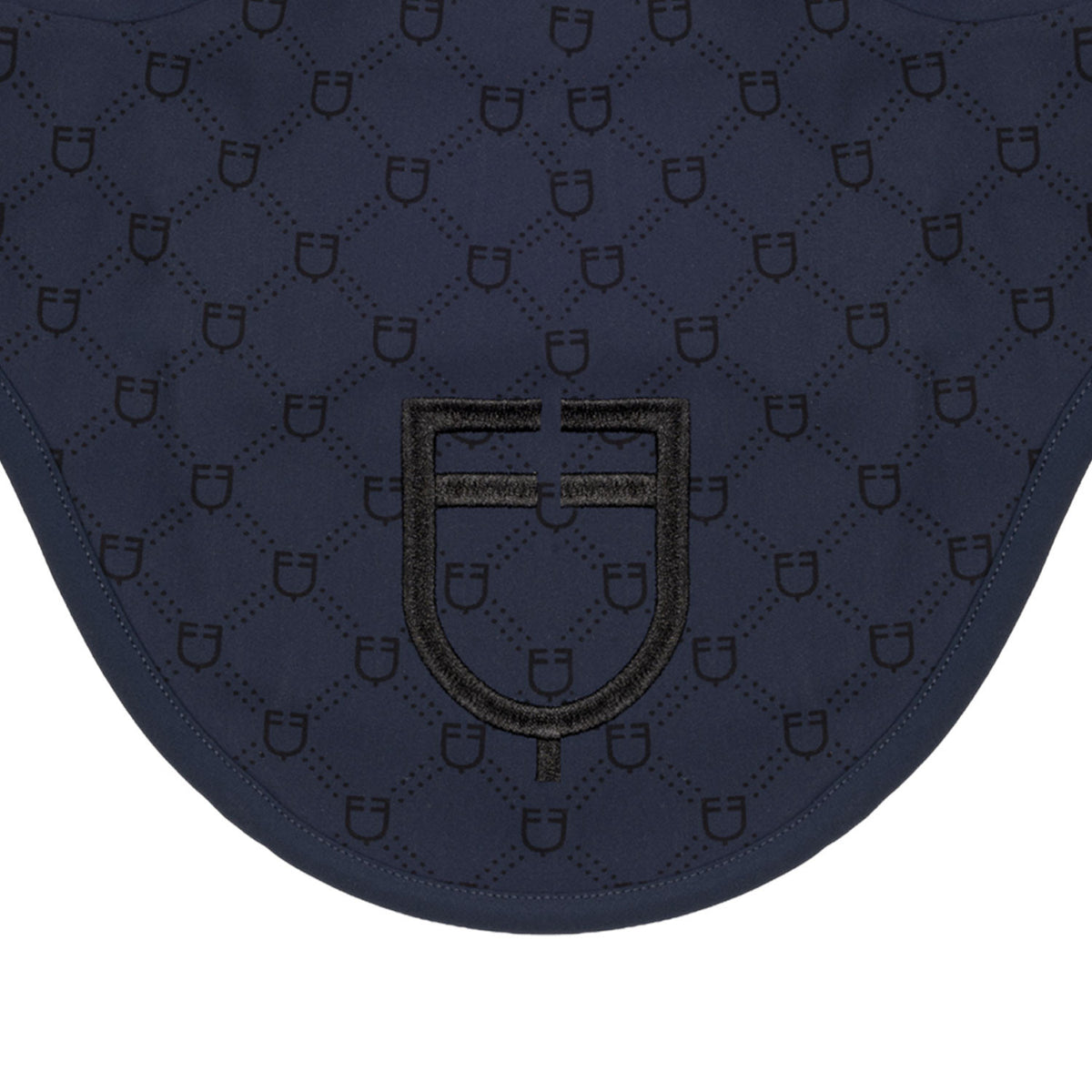 Equestro Fly Veil With Monogram Print
