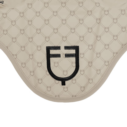 Equestro Fly Veil With Monogram Print