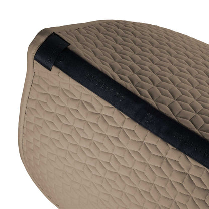 Equestro Dressage Saddle Pad With Cube Quilting
