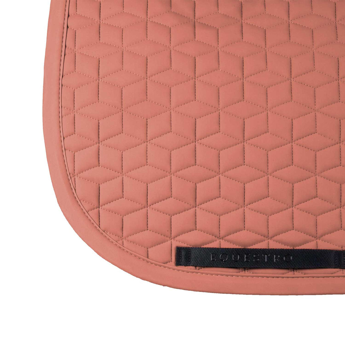 Equestro Dressage Saddle Pad With Cube Quilting