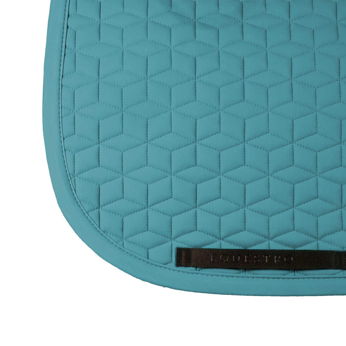 Equestro Dressage Saddle Pad With Cube Quilting