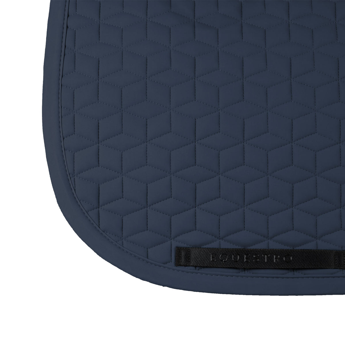 Equestro Dressage Saddle Pad With Cube Quilting