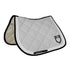 Double Stripes jumping saddle pad in technical fabric.