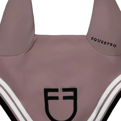 Equestro Double Stripes Fly Veil In Technical Fabric