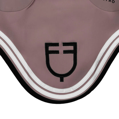 Equestro Double Stripes Fly Veil In Technical Fabric