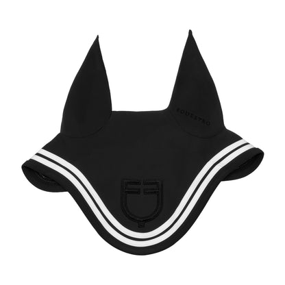 Equestro Double Stripes Fly Veil In Technical Fabric