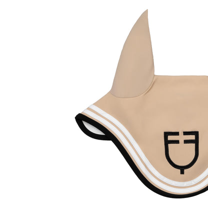 Equestro Double Stripes Fly Veil In Technical Fabric
