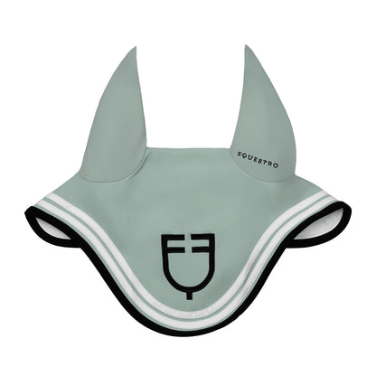Equestro Double Stripes Fly Veil In Technical Fabric