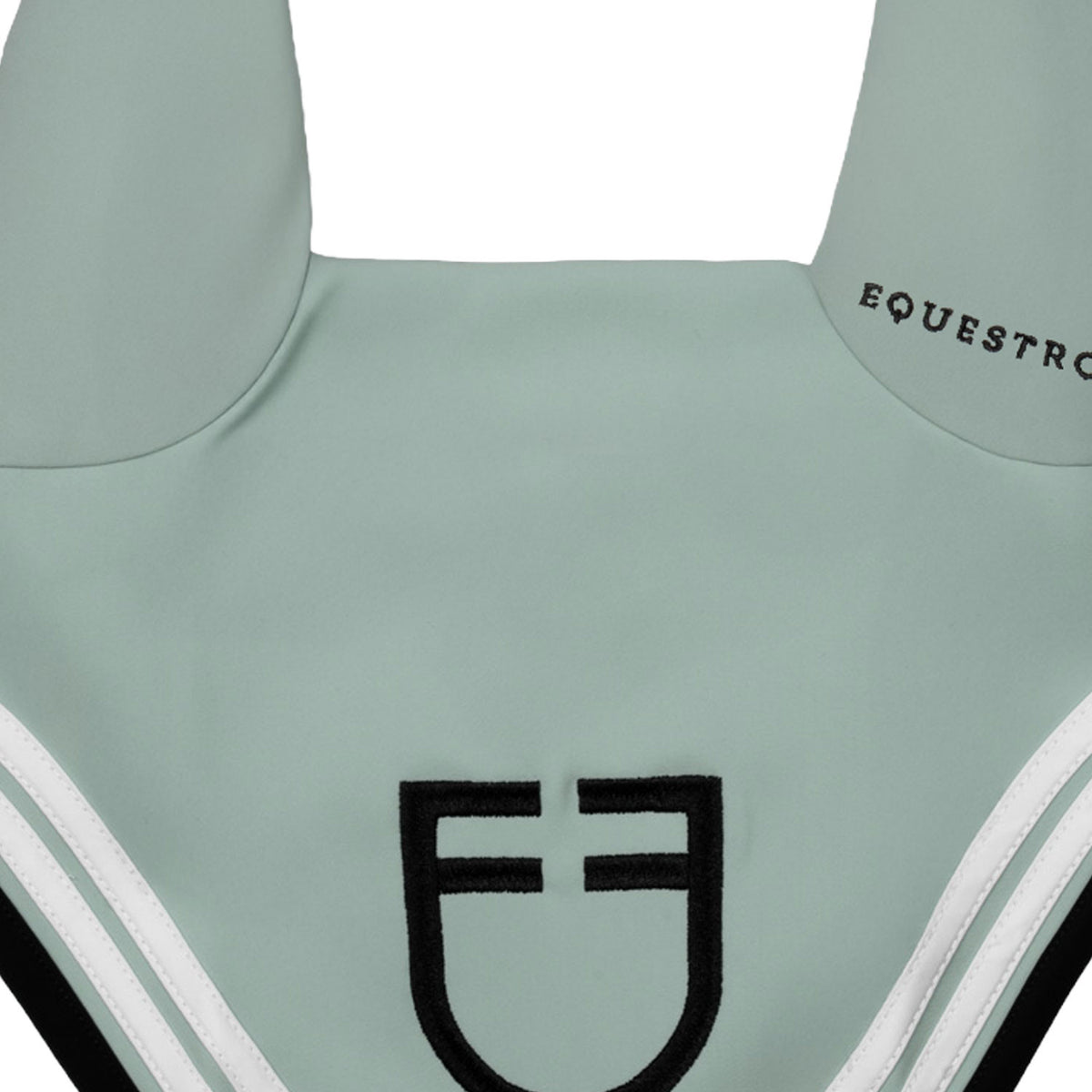 Equestro Double Stripes Fly Veil In Technical Fabric