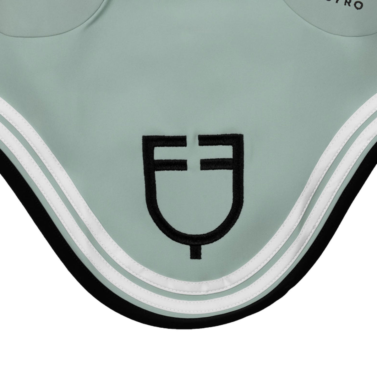 Equestro Double Stripes Fly Veil In Technical Fabric