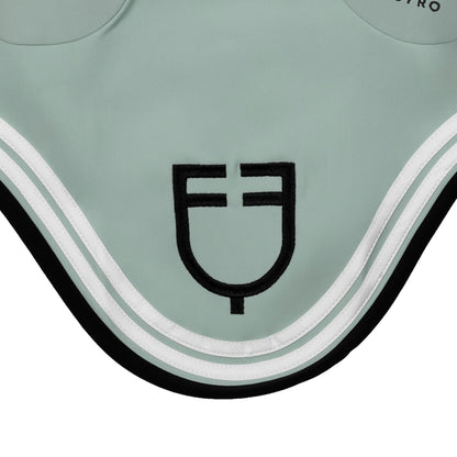 Equestro Double Stripes Fly Veil In Technical Fabric