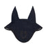 Fly veil in denim-effect technical fabric with logo.