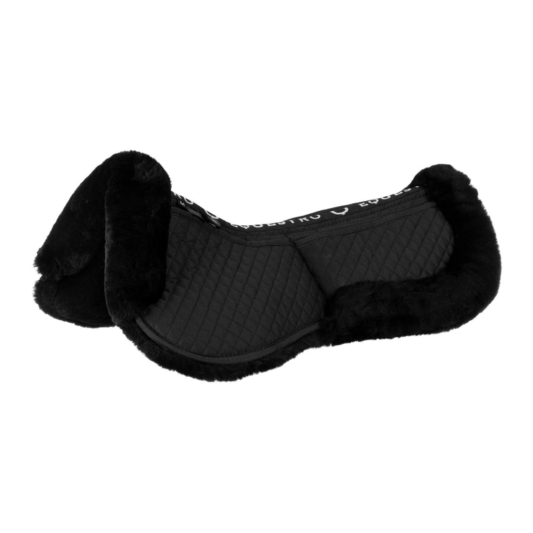 Cotton pad with pockets and sheepskin.