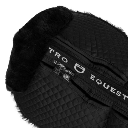 Equestro Cotton And Sheepskin Pad With Pockets