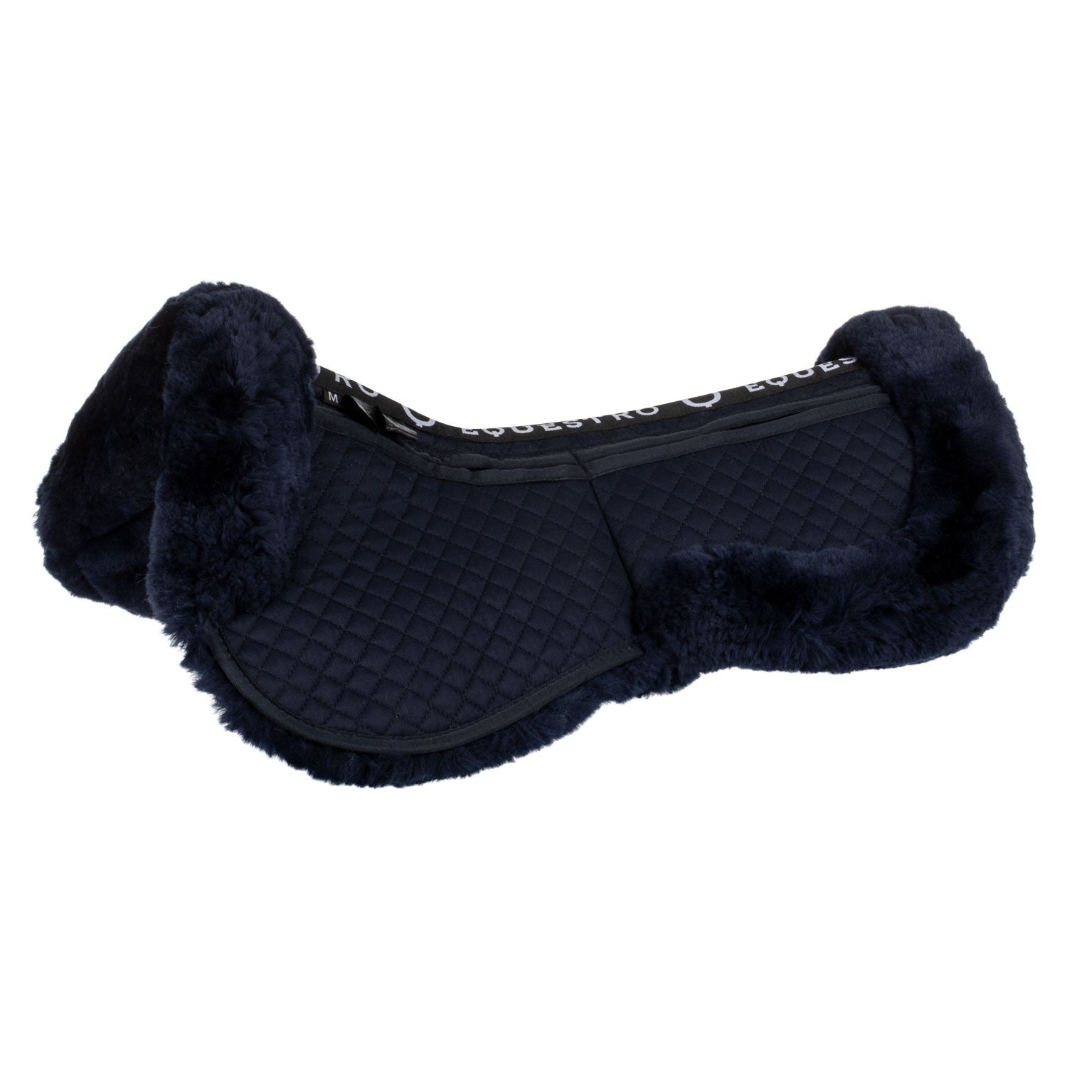 Cotton pad with pockets and sheepskin.