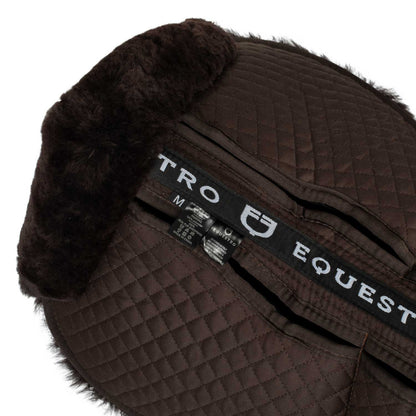 Equestro Cotton And Sheepskin Pad With Pockets