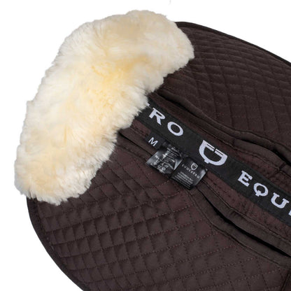 Equestro Cotton And Sheepskin Pad With Pockets