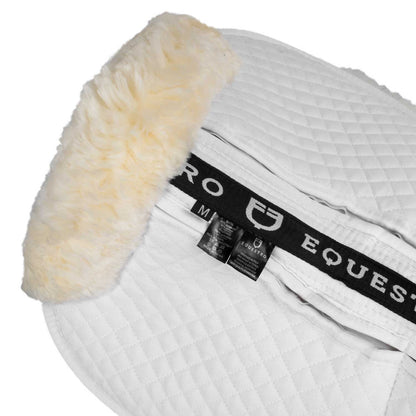 Equestro Cotton And Sheepskin Pad With Pockets