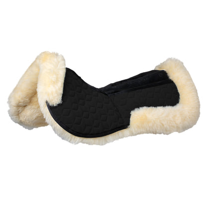 Elastane pad with pockets and sheepskin lining.
