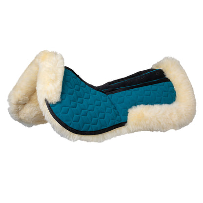 Elastane pad with pockets and sheepskin lining.