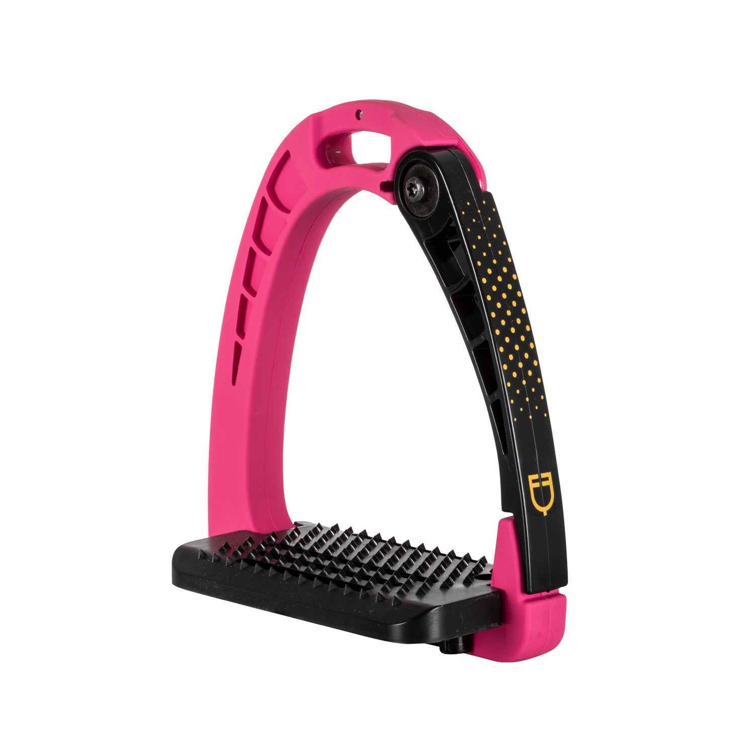 Junior stirrups side opening and wide tread.