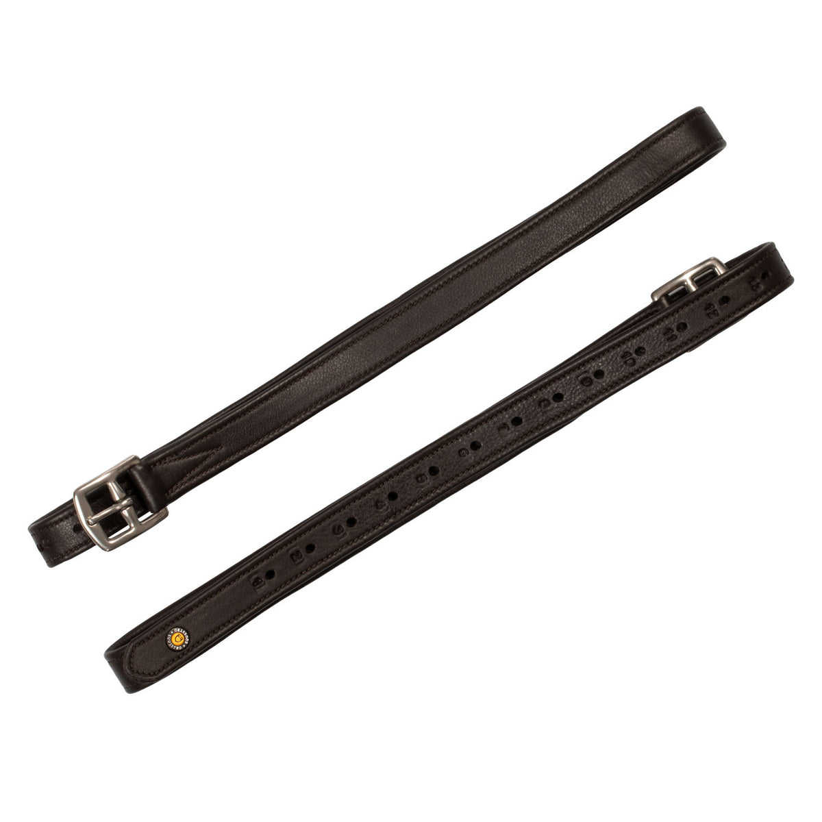 Equestro Stirrup Leathers With Numbered Holes