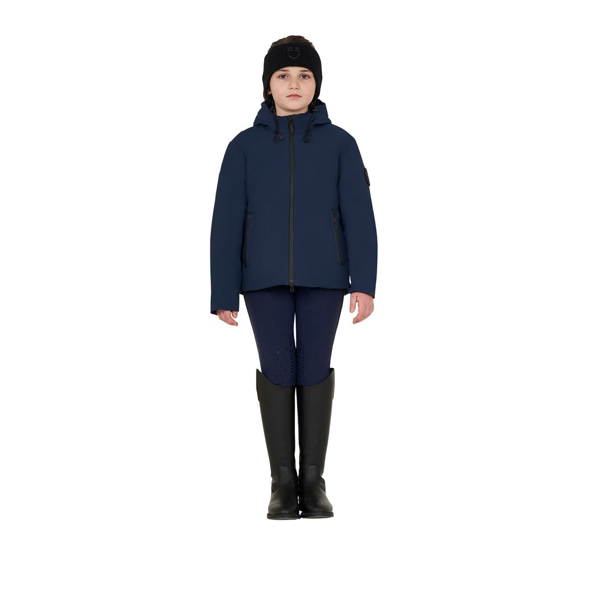 Unisex Kids Waterproof and Windproof Nylon Jacket