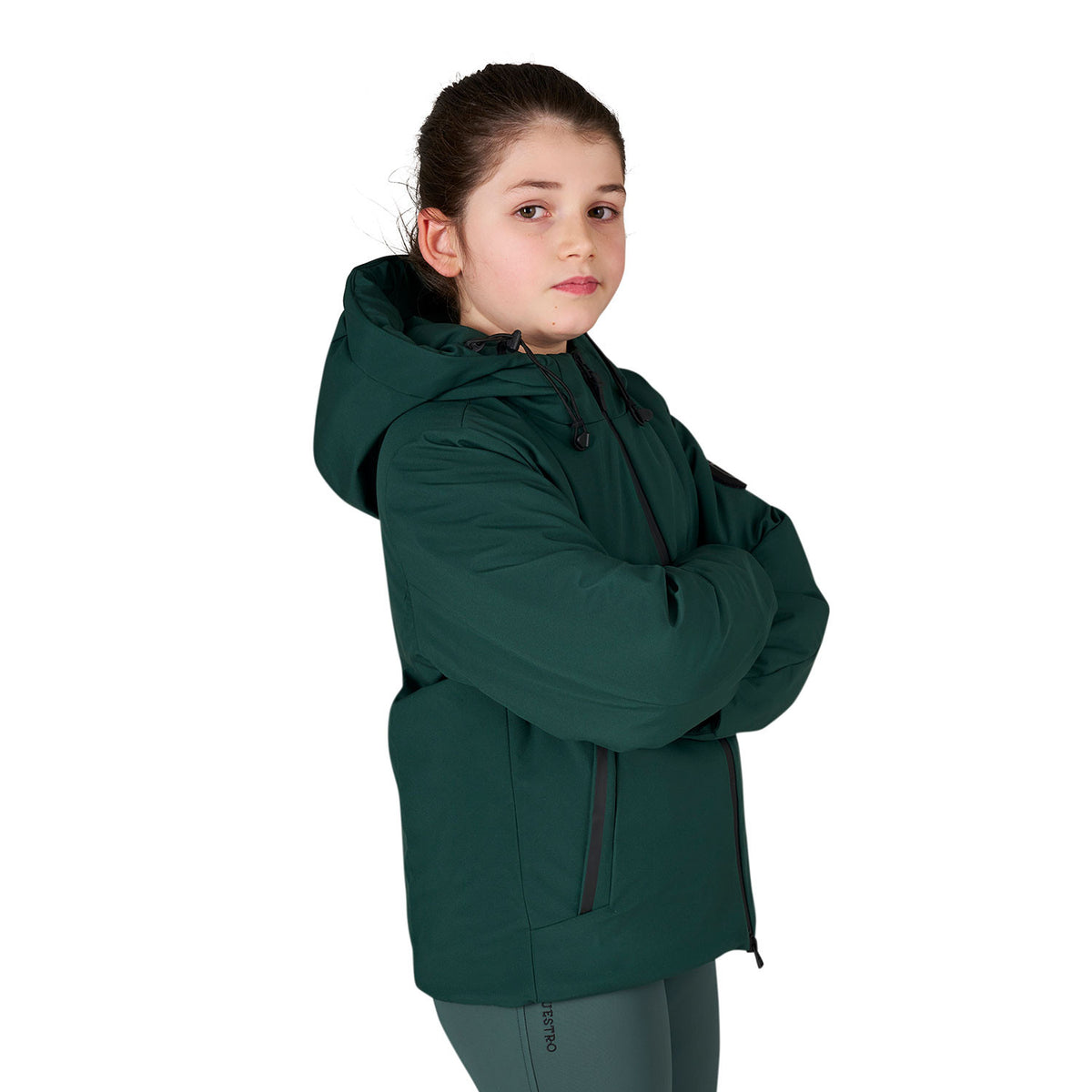 Unisex Kids Waterproof and Windproof Nylon Jacket