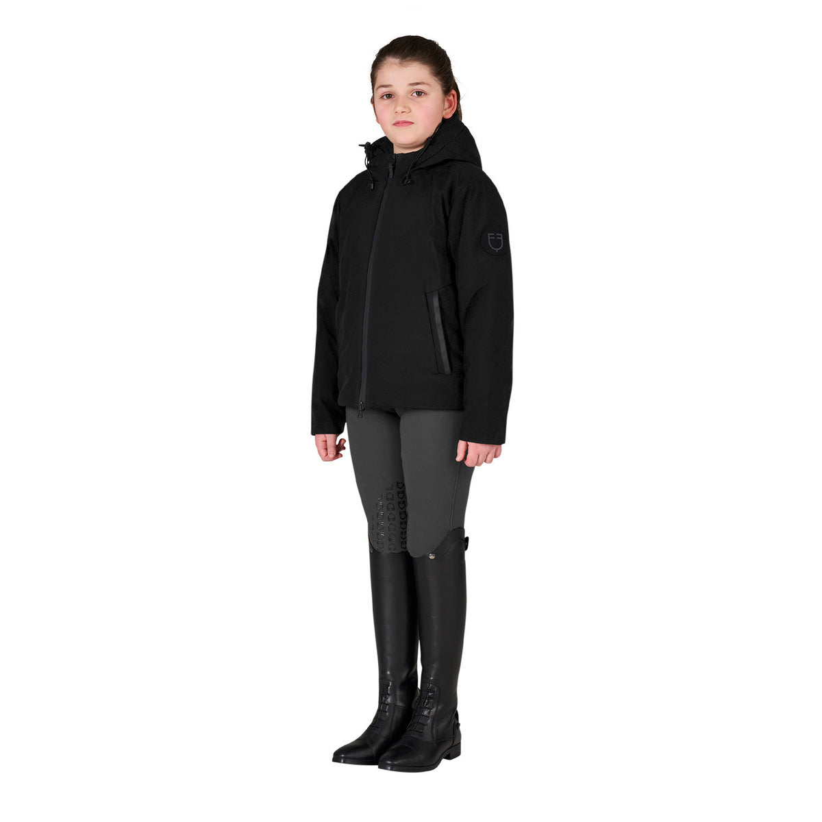 Unisex Kids Waterproof and Windproof Nylon Jacket