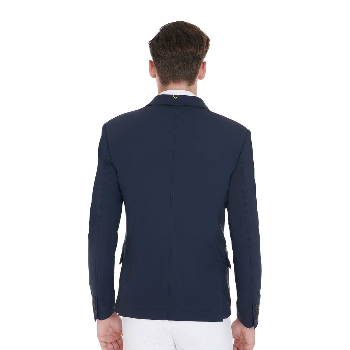 Equestro Mens Competition Jacket With Side Zip Pocket