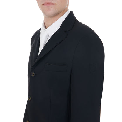 Equestro Mens Competition Jacket With Side Zip Pocket