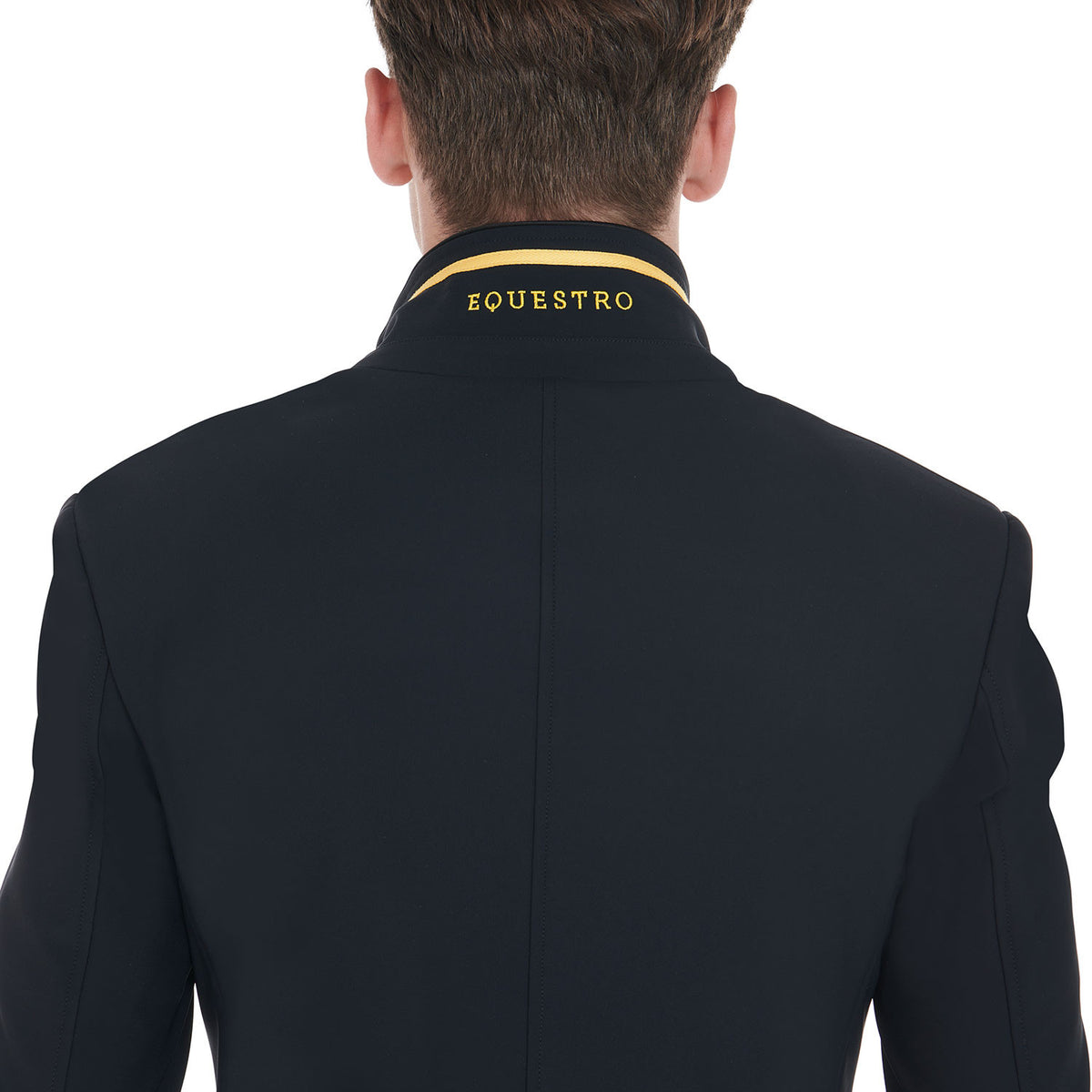 Equestro Mens Competition Jacket With Side Zip Pocket