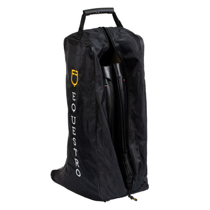 Boot bag with logo
