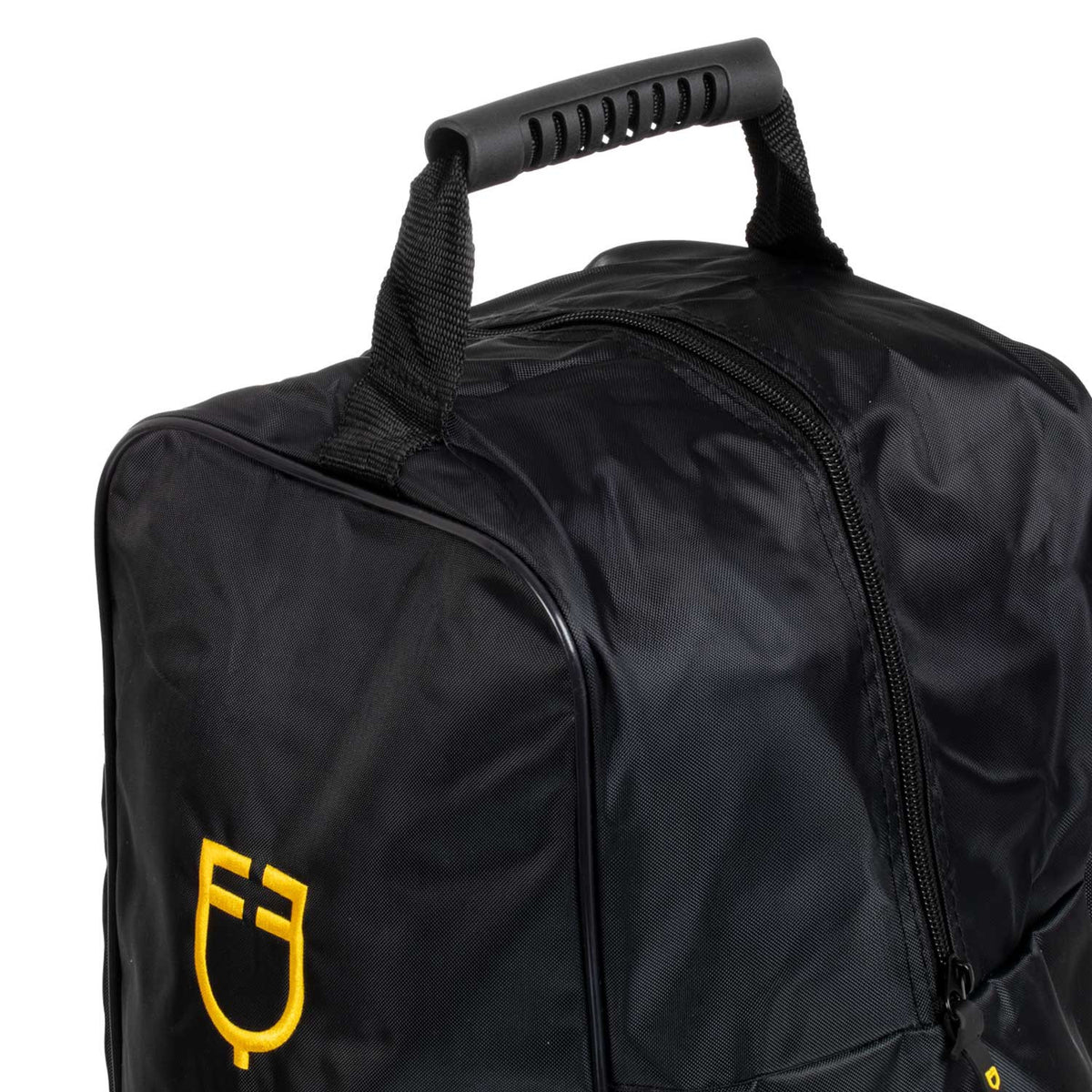 Boot bag with logo