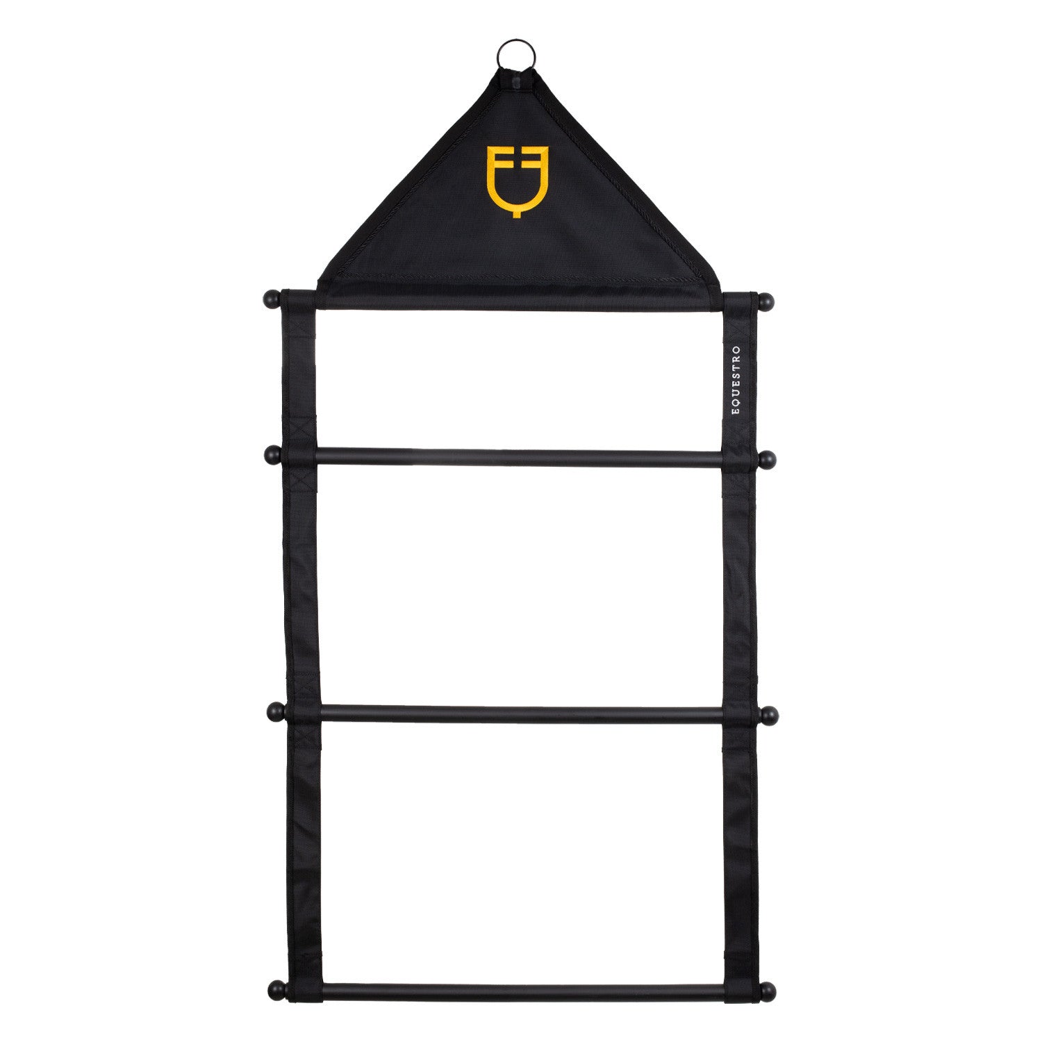 Saddle pad holder bars.