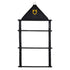 Saddle pad holder bars.