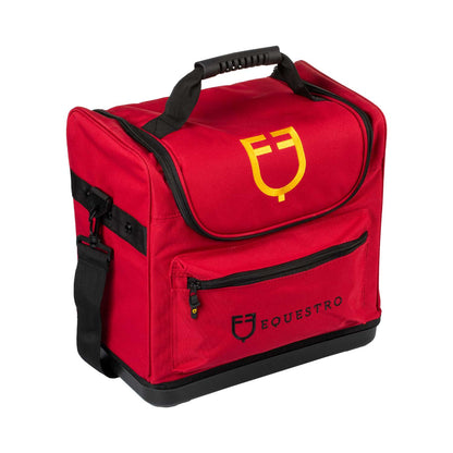 Grooming bag zip pocket.