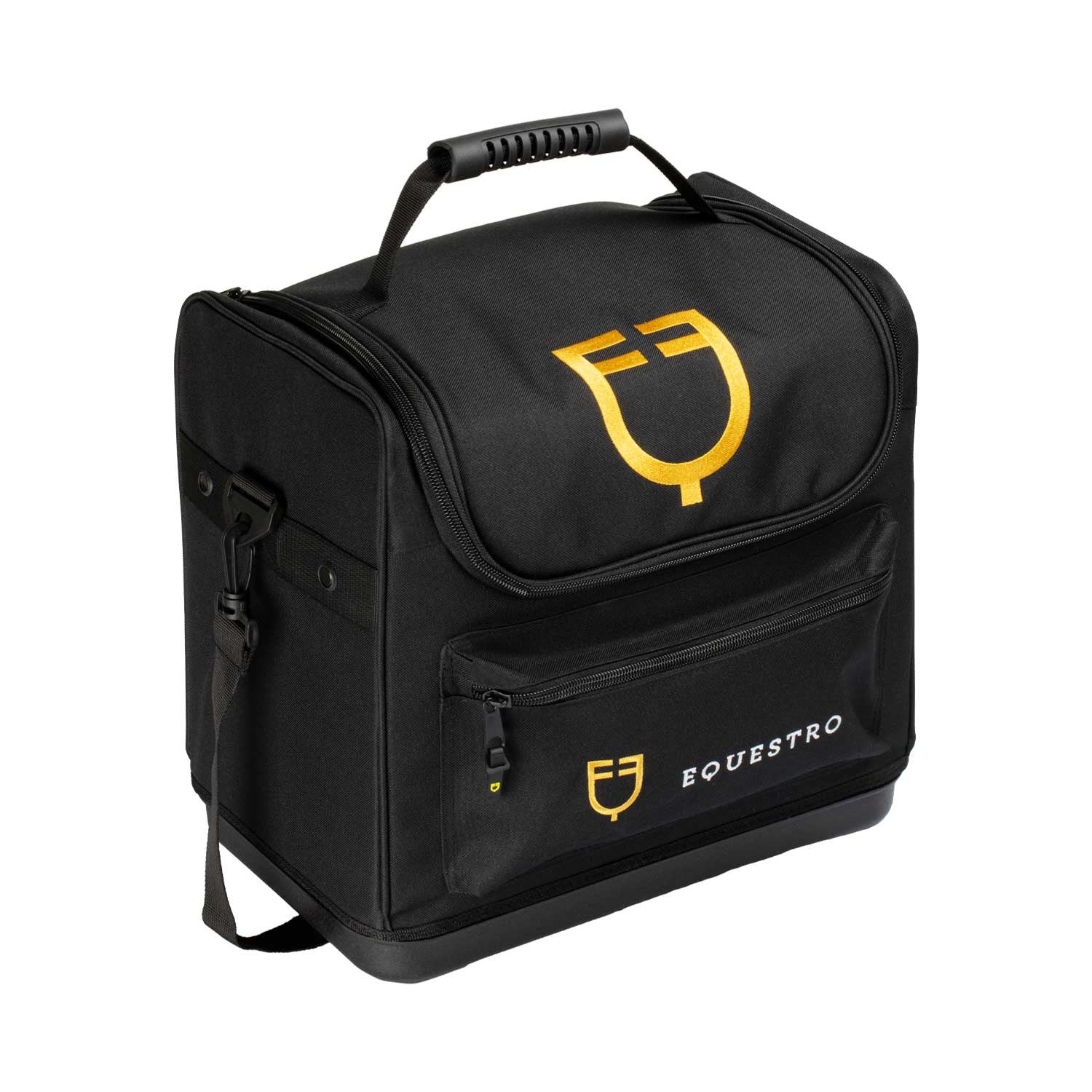 Grooming bag zip pocket.
