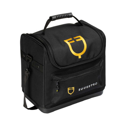Grooming bag zip pocket.