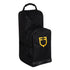 Boot and helmet bag with embroidered logo.